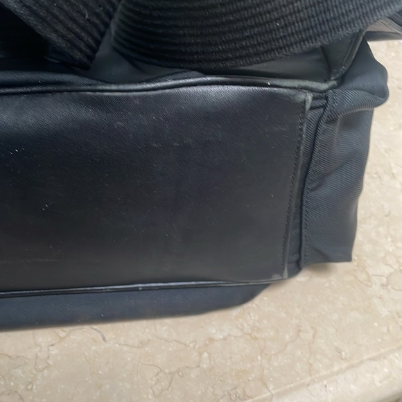 Stylish black coach computer backpack or everyday bag. - Picture 4 of 7